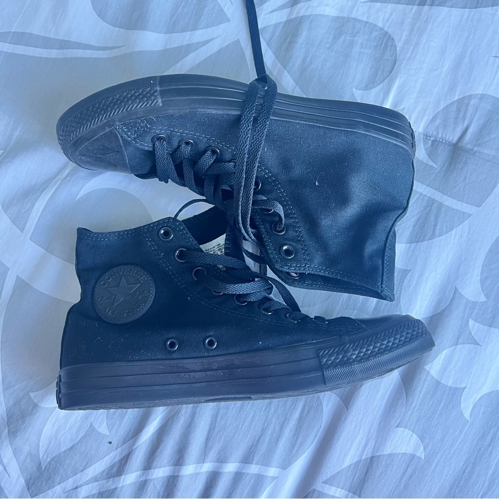 Black High Top Converse